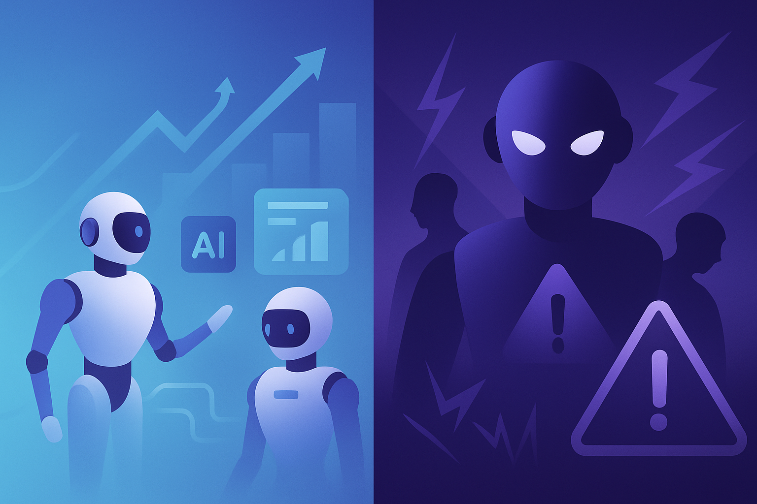 Artificial Intelligence: Efficiency Booster or Existential Threat? A Tale of Two Corporate Mindsets